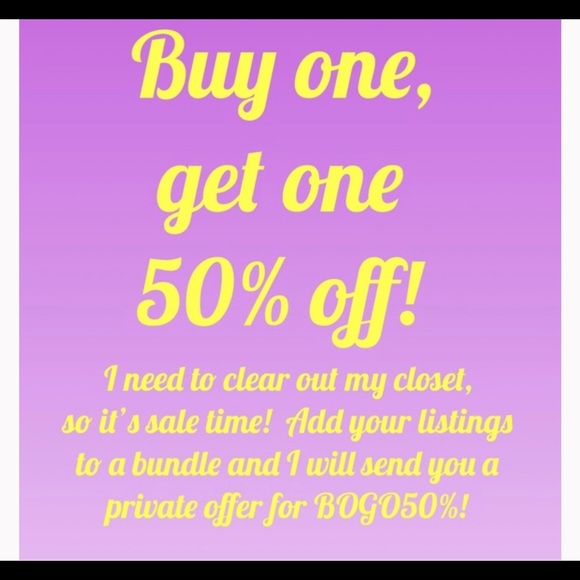 Other - BOGO 1/2 off 🥰